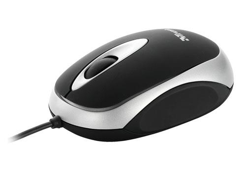 TECNOSHOP Mouse ottico cablato Trust Centa Mini nero